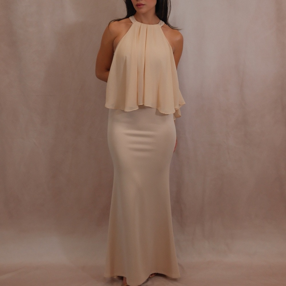 KARIMADON Cream Gown XS